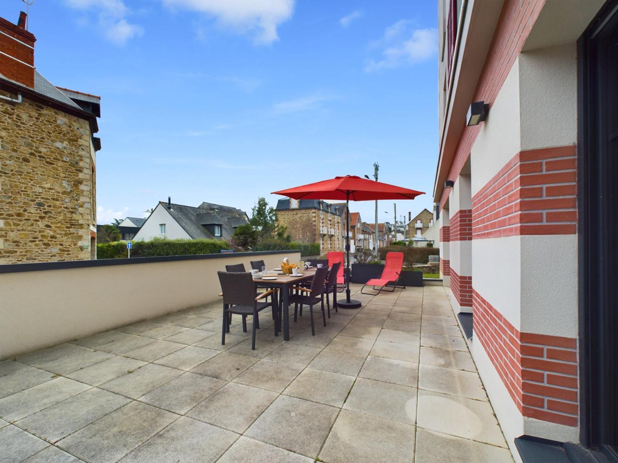 50M De La Plage - Terrasse - 3 Adultes Et 3 Enfants Pleneuf-Val-Andre Exterior foto