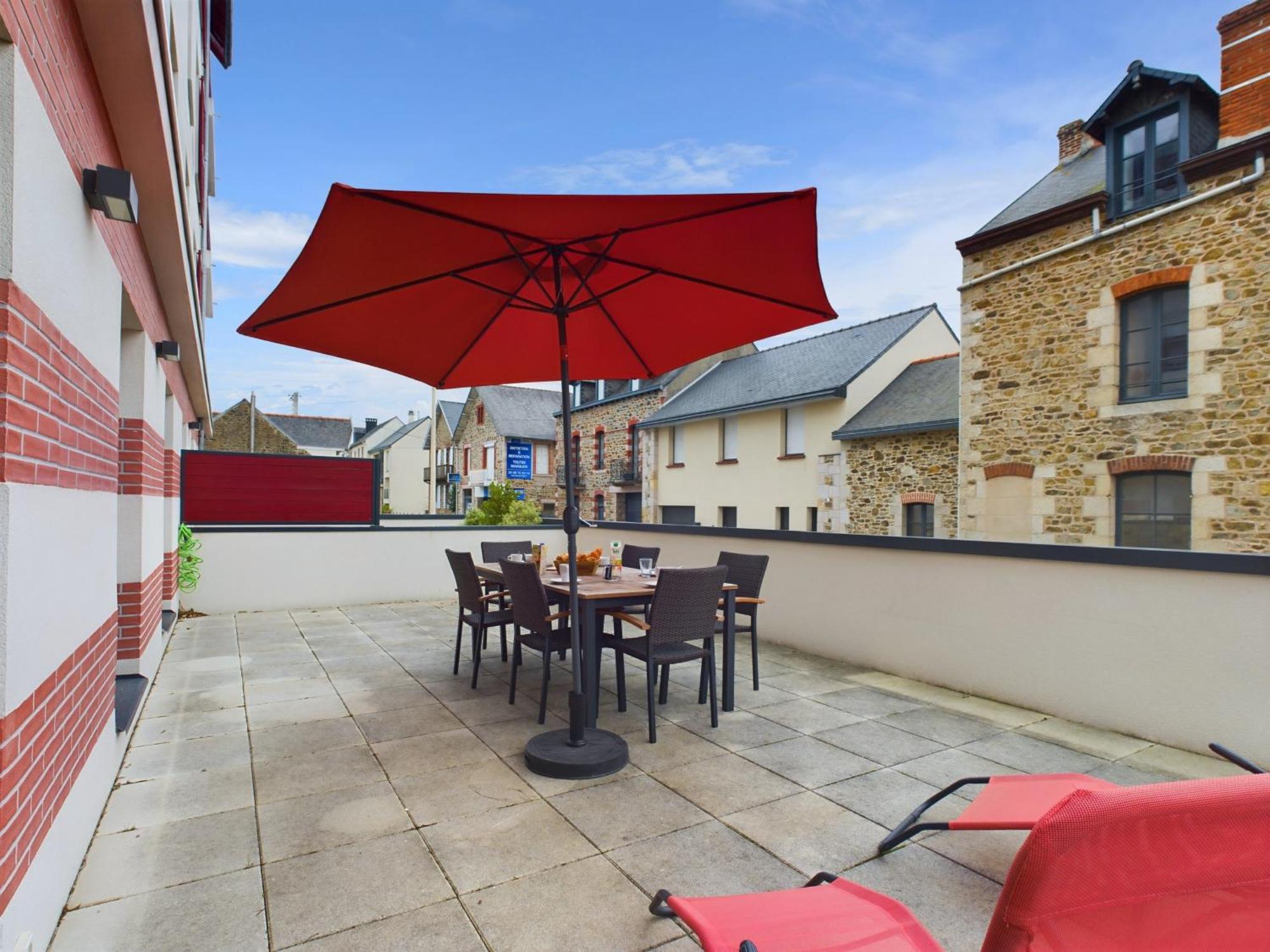 50M De La Plage - Terrasse - 3 Adultes Et 3 Enfants Pleneuf-Val-Andre Exterior foto